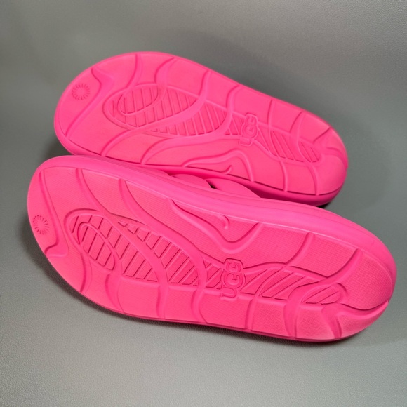 UGG Bold Pink Sport Yeah Foam Slide Sandals - Picture 6 of 8
